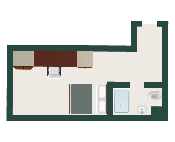 Shannon Room Heyday Orla Student Living Room Layout