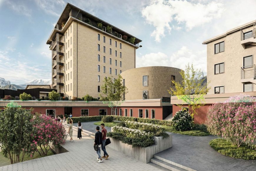 exterior of Cannelle Campus